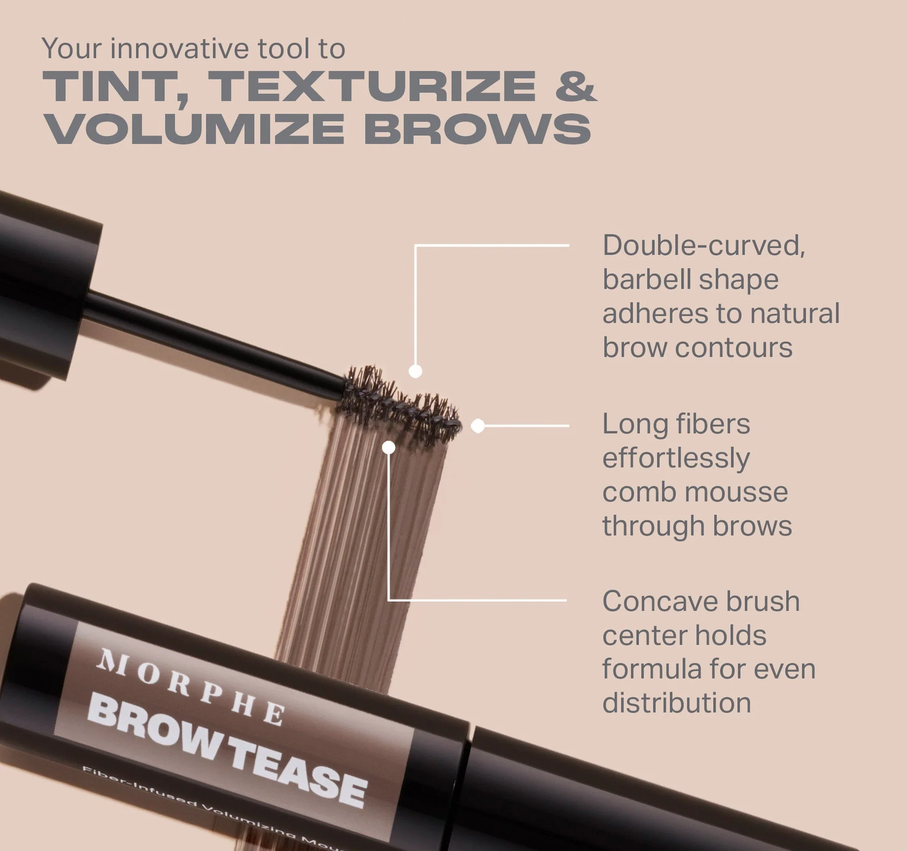 Brow Tease Fiber-Infused Volumizing Mousse - Image 84