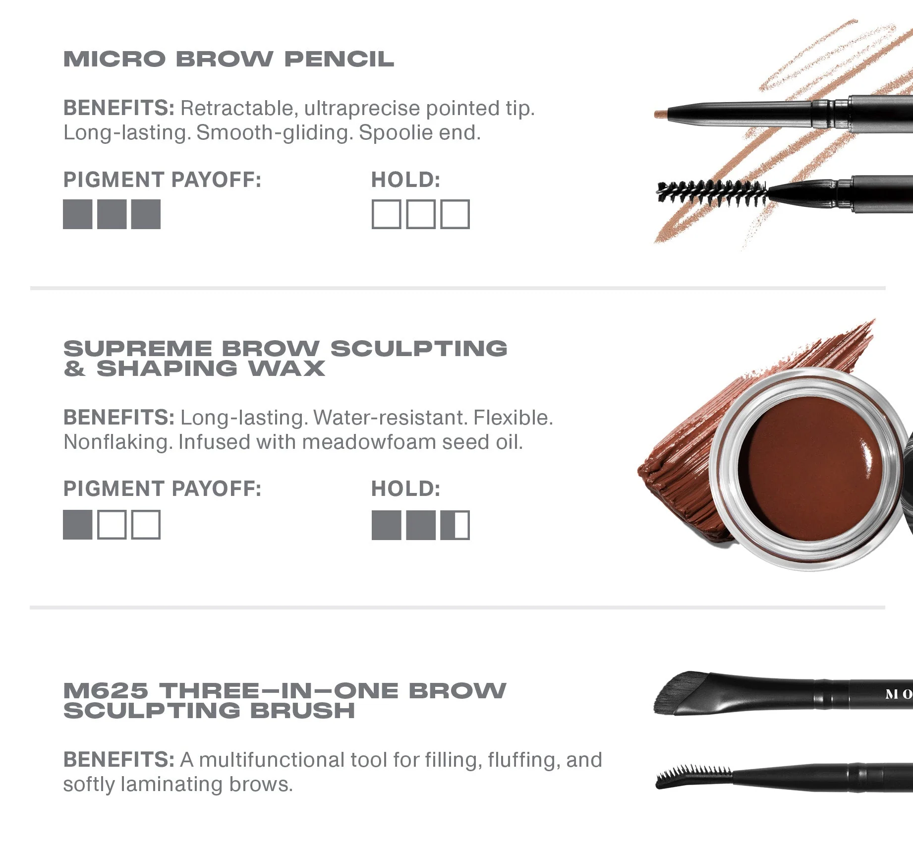 High Archiever Everyday Essentials Brow Kit - Image 35